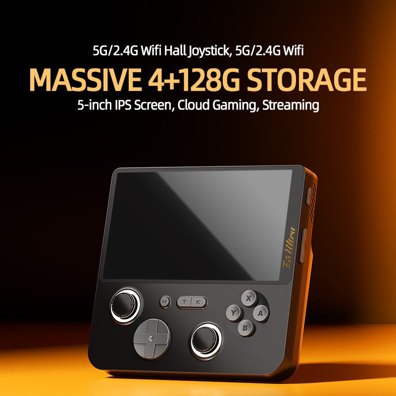 Retro X8 Gaming Console - GAMEMT E5 Ultra 4+128GB 5.0-Inch IPS