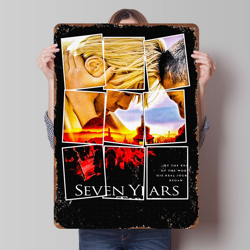 Retro Gaming Years - Seven Years in Tibet Tin Plaque