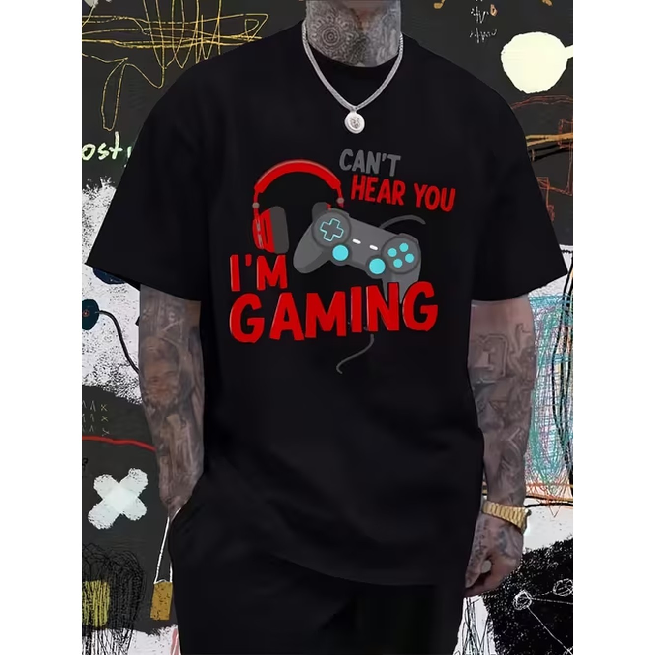 Retro Gaming T Shirt - Item Picture Funny Cant You I