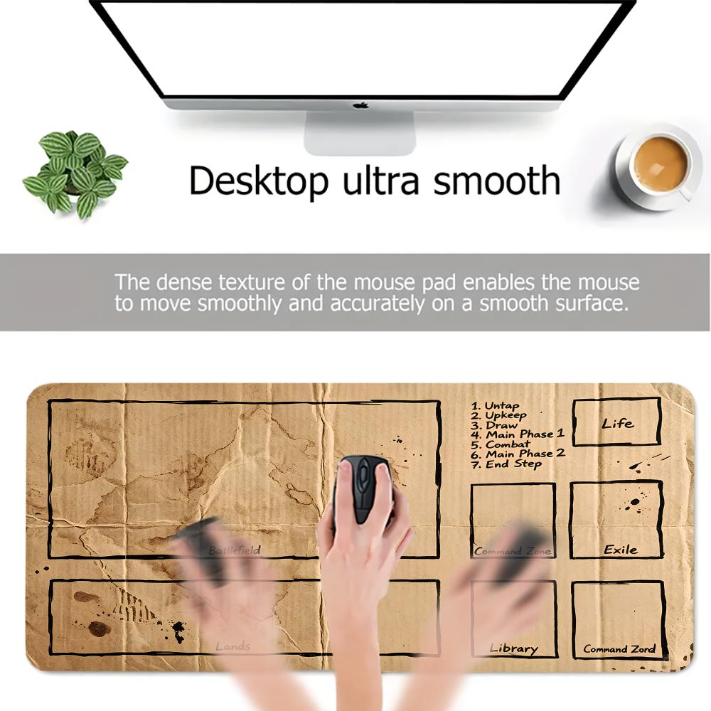 Retro Gaming Zone - Retro Aged Paper MTG Mouse Pad