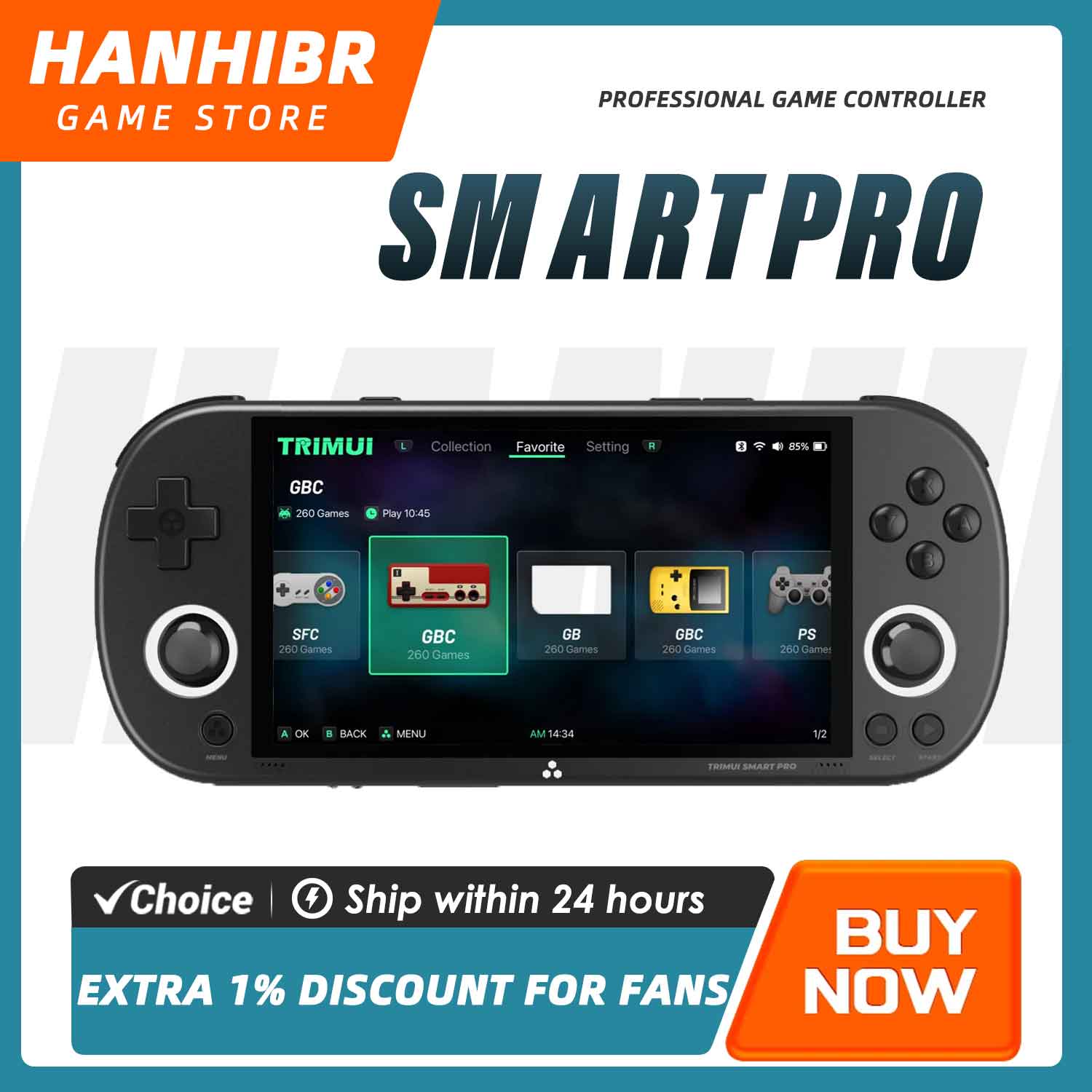 Retro Gaming Gifts - TRIMUI SMART PRO Open Source Linux