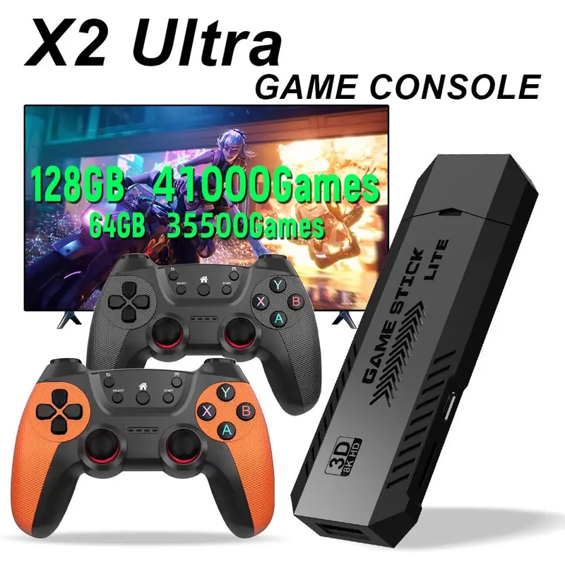 Retro Gaming Os - X2 Ultra Pro Retro Game Stick