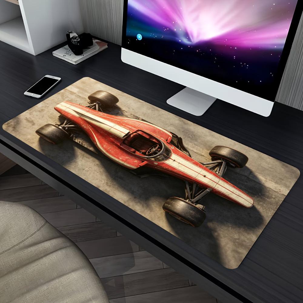 Retro Gaming Desk - Retro Formula Racing Car Extended Gaming