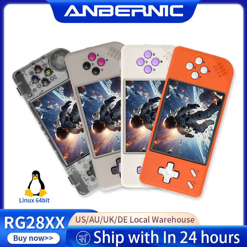 Retro X8 Gaming Console - ANBERNIC RG28XX Retro Handheld Game Console