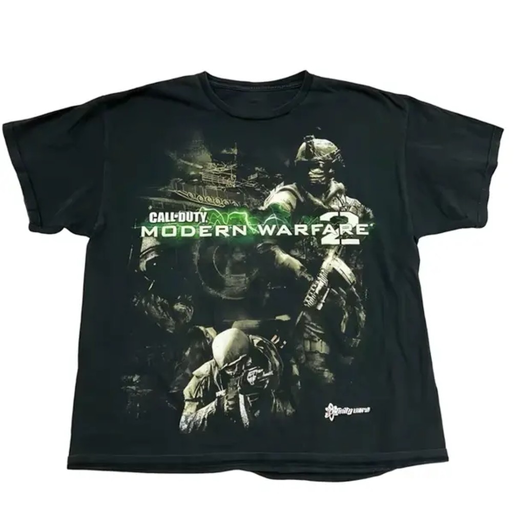 Retro Gaming T Shirt - Modern Warfare 2 T-Shirt, COD Game