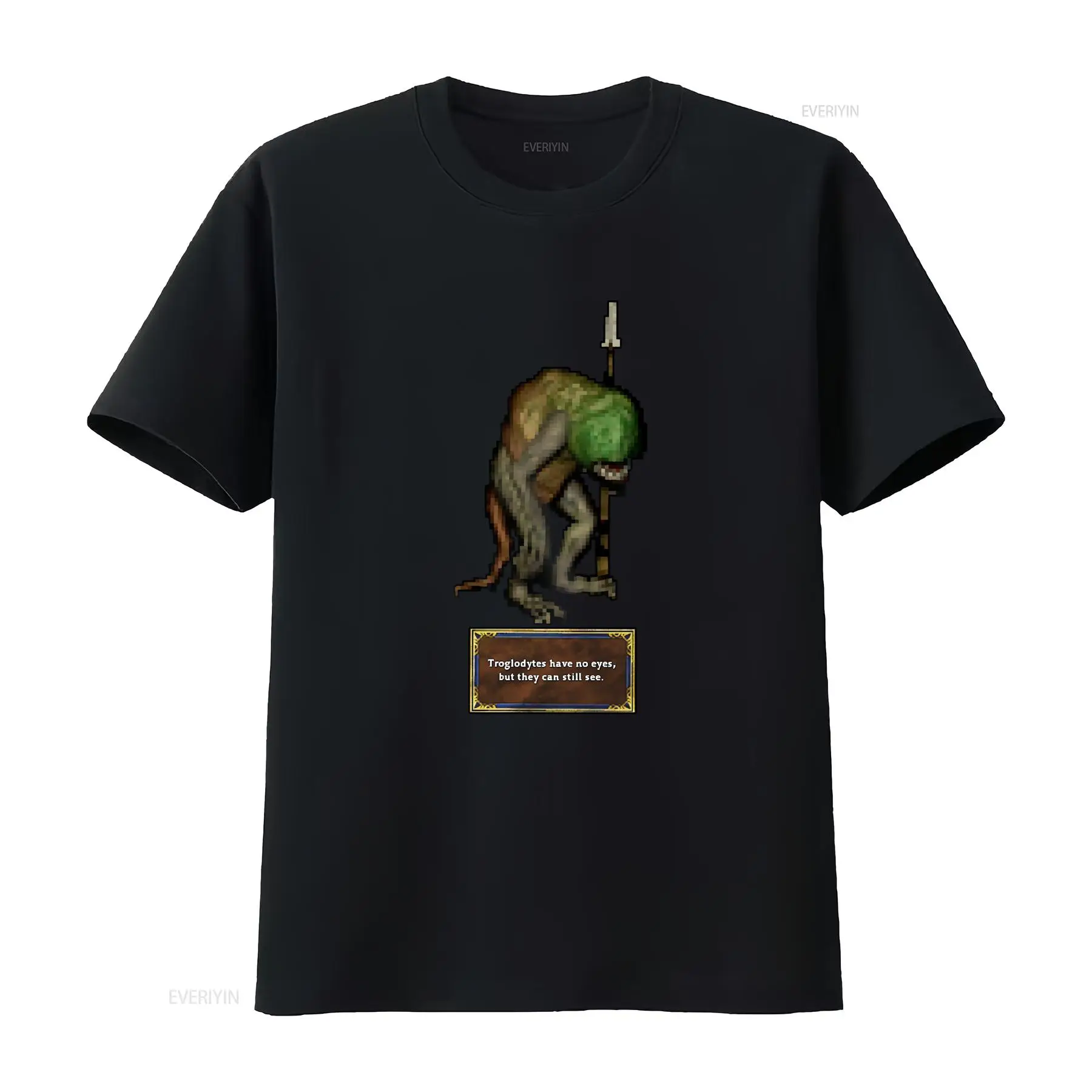 Retro Gaming T Shirt - Troglodyte Heroes of Might and Magic