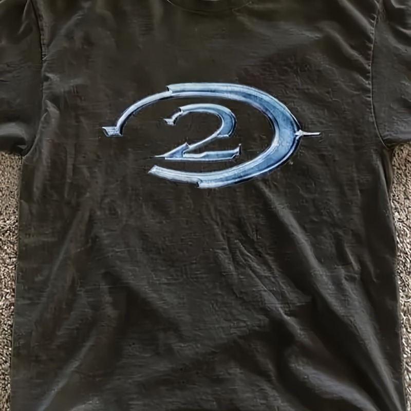 Retro Gaming T Shirt - Retro Halo 2 Gaming Player T-shirt