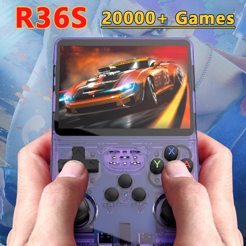 Retro Gaming Os Linux - NEW R36S Retro Handheld Game Console