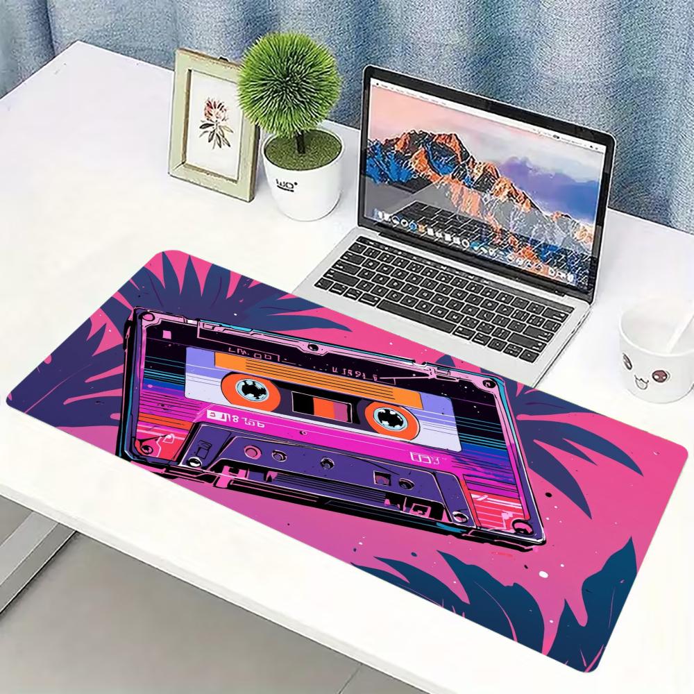 Pink Retro Cassette Tape Large - Retro Gaming Desk 评论和价格
