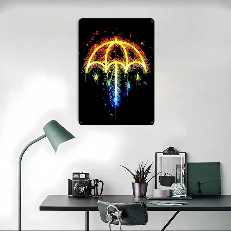 Bmth Music Tinplate Posters Cu - Retro Gaming Desk 评论和价格