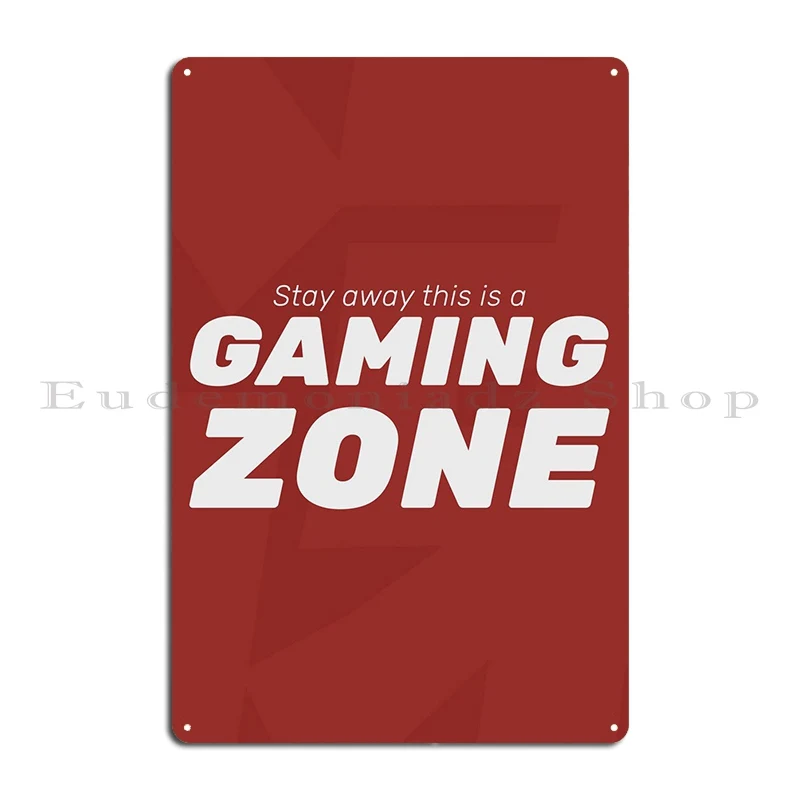 Stay Away Gaming Zone Metal Si - Retro Gaming Zone 评论和价格
