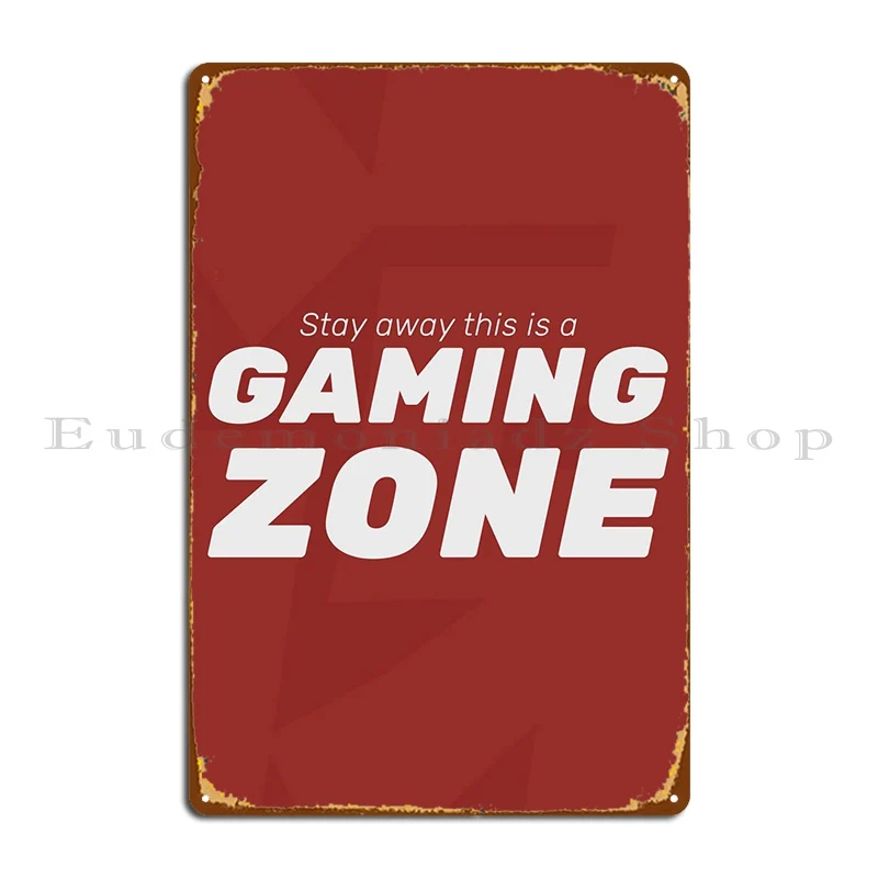 Stay Away Gaming Zone Metal Si - Retro Gaming Zone 评论和价格