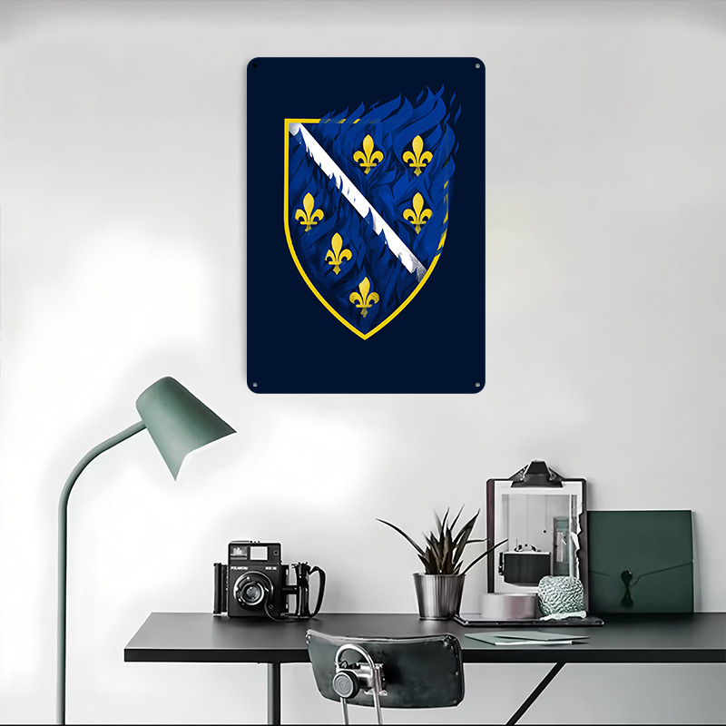 Bosnia Printed Poster Customiz - Retro Gaming Desk 评论和价格