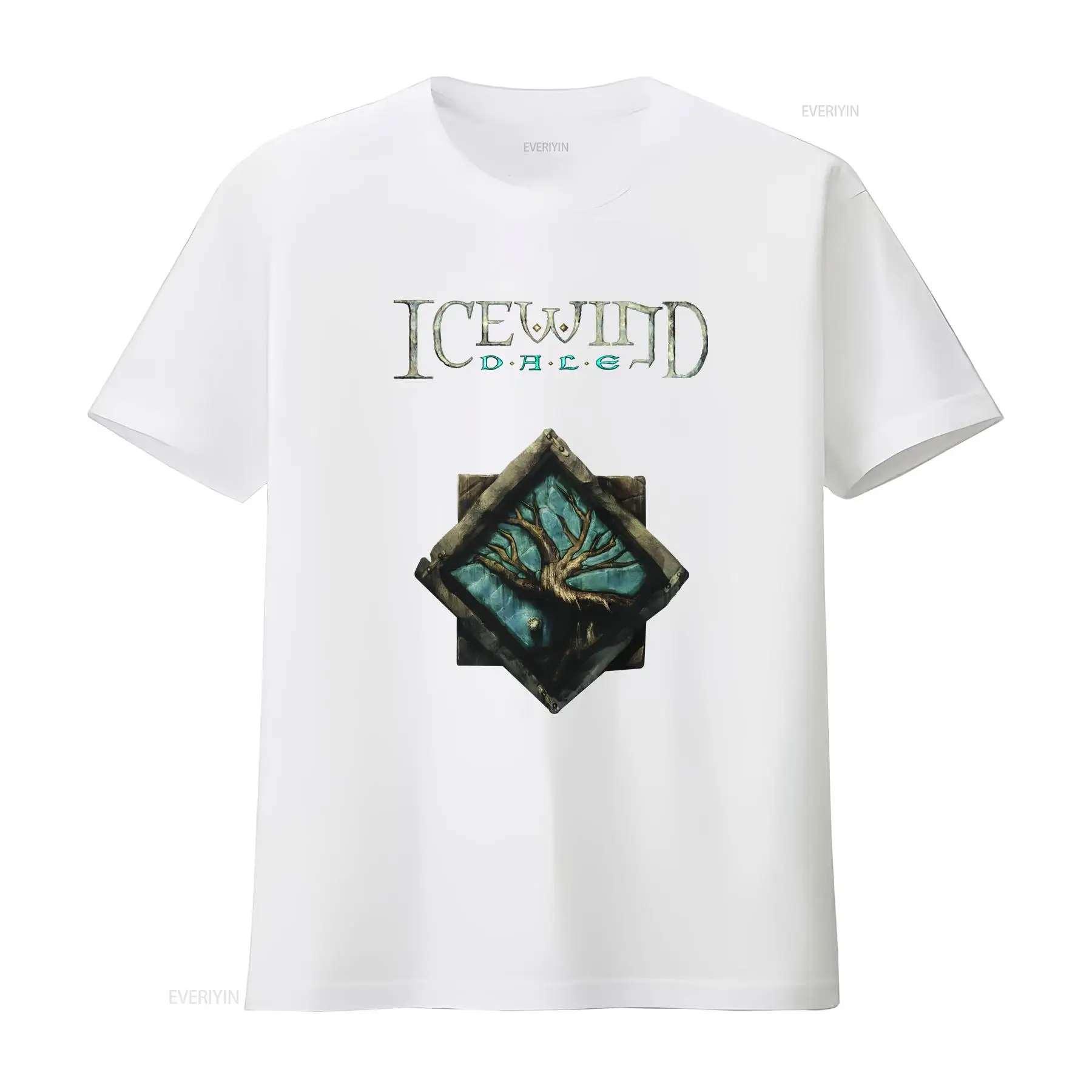 Icewind Dale Logo Classic Vide - Retro Gaming T Shirt 评论和价格