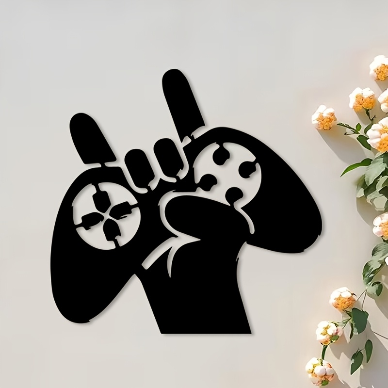 Retro Gaming Hand Metal Wall A - Retro Gaming Gifts 评论和价格