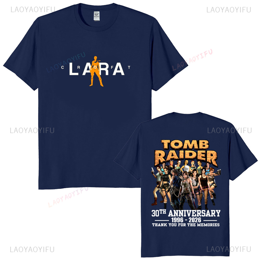 Tomb Raider 30th Anniversary U - Retro Gaming T Shirts 评论和价格