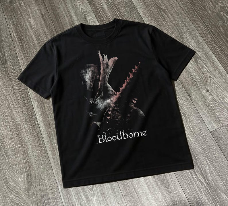 Bloodborne Dark Souls Gaming T - Retro Gaming T Shirt 评论和价格