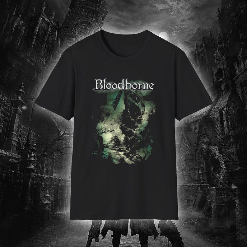 Bloodborne Dark Souls Gaming T - Retro Gaming T Shirt 评论和价格