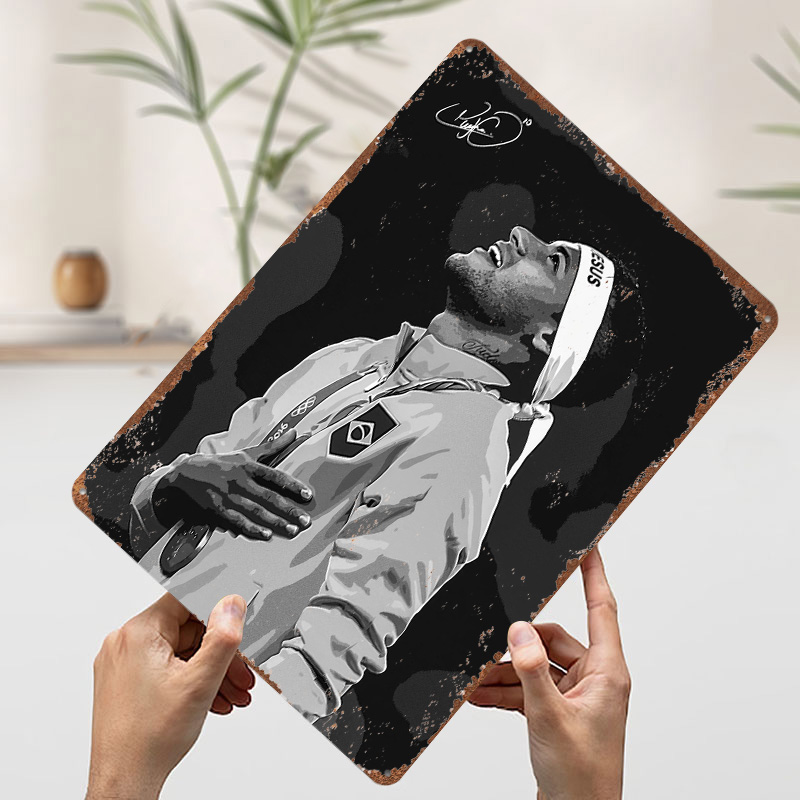 Neymar Jr. Portrait Poster Cus - Retro Gaming Desk 评论和价格