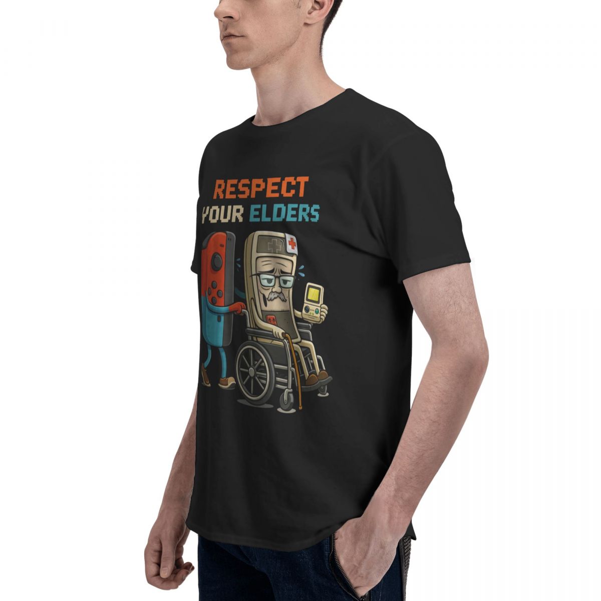 Men Respect Your Elders Gaming - Retro Gaming Gifts 评论和价格