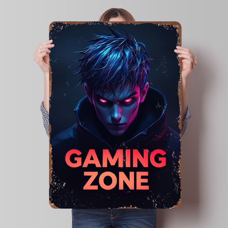 Gaming Zone Neon Gamer Portrai - Retro Gaming Zone 评论和价格