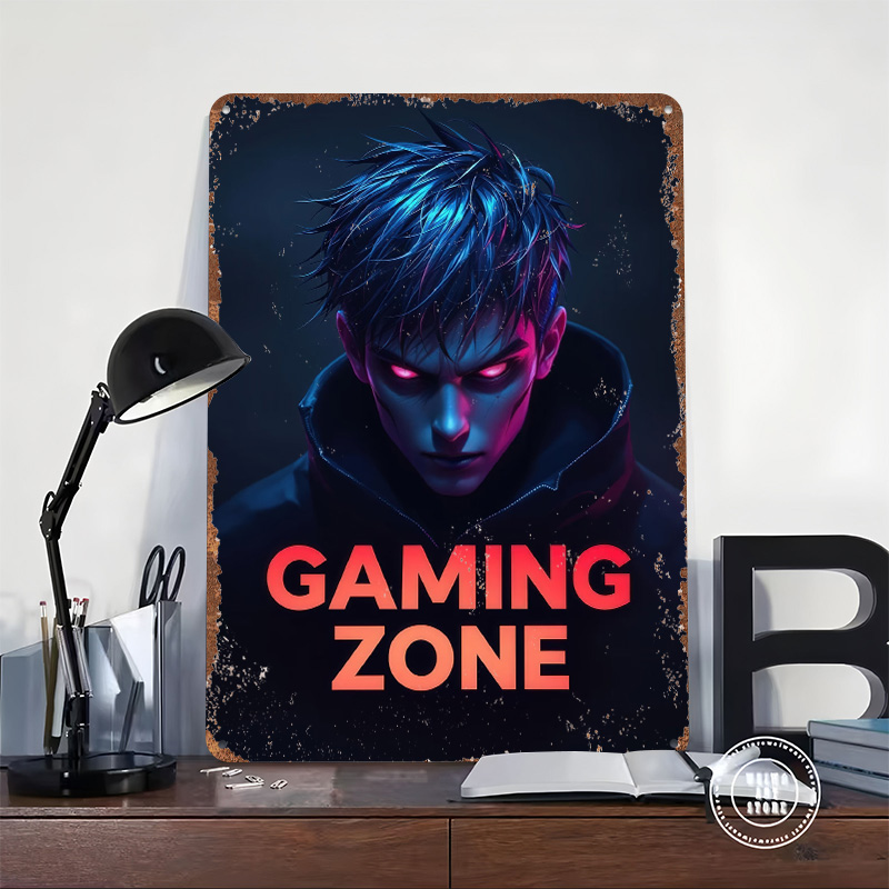 Gaming Zone Neon Gamer Portrai - Retro Gaming Zone 评论和价格