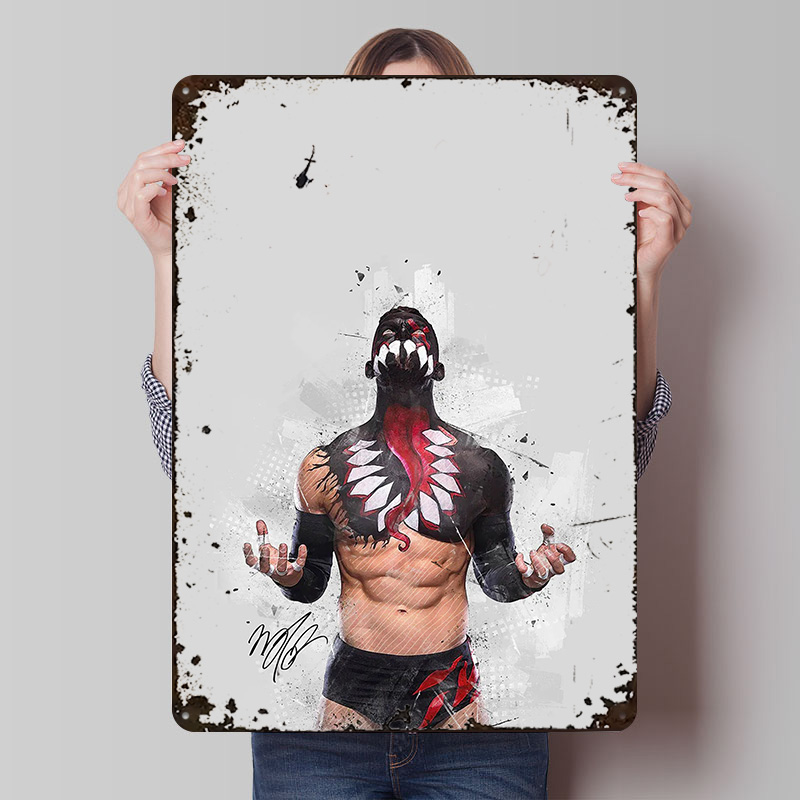 Finn Balor Poster Customized W - Retro Gaming Desk 评论和价格