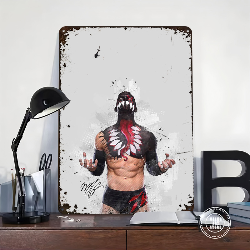 Finn Balor Poster Customized W - Retro Gaming Desk 评论和价格