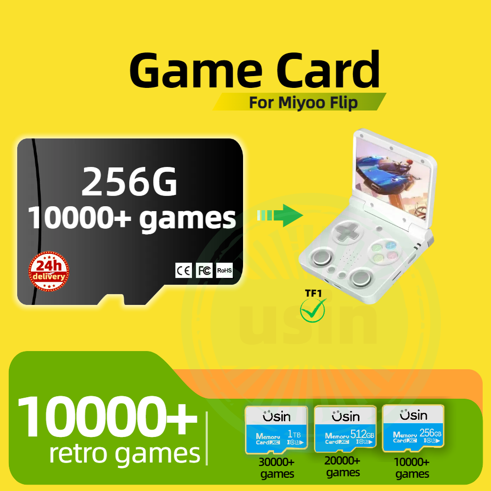 Game Card For Miyoo Flip 30000 - Retro Gaming Pro 评论和价格
