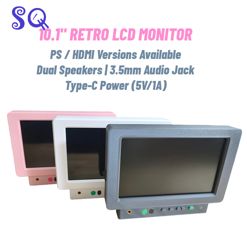 10.1 Inch Retro CRT Style LCD  - Retro Gaming Years 评论和价格