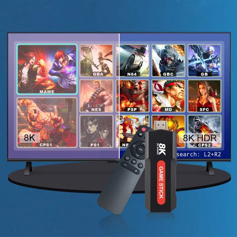 X2 Game Stick HD 4K 8K 3D Cons - Retro X8 Gaming Console 评论和价格