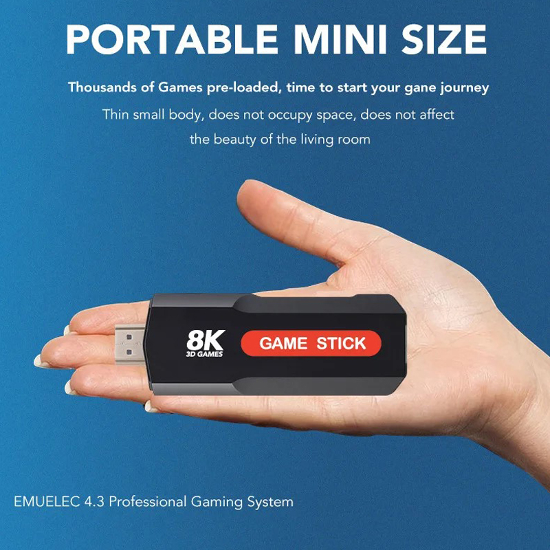 X2 Game Stick HD 4K 8K 3D Cons - Retro X8 Gaming Console 评论和价格