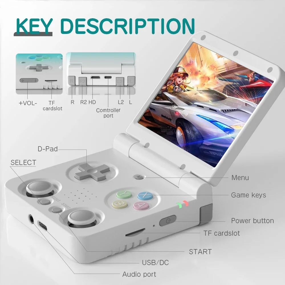 MIYOO FLIP V2 Handheld Game Pl - Retro Gaming Os Linux 评论和价格