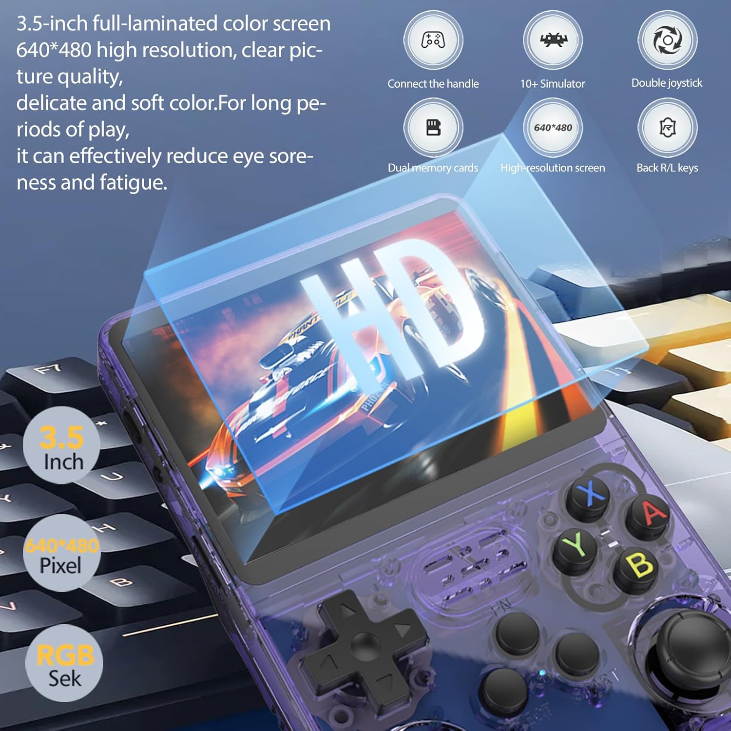 NEW R36S Retro Handheld Game C - Retro Gaming Os Linux 评论和价格