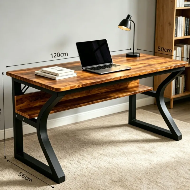 Retro Wrought Iron Computer De - Retro Gaming Desk 评论和价格